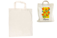 Cotton Shopping Bag - 42 x 37 cm - 1 - Cotton, Linen - Textiles - 10doigts.com - Cotton, Linen - Textiles - 10doigts.fr