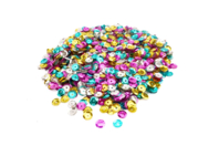 Sequins, 4 colors - 1200 pcs - 1 - Sequins - 10doigts.com - Sequins - 10doigts.fr