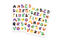 Halloween Letter Stickers - 64 pcs - 1 - Halloween Stickers - 10doigts.com - Halloween Stickers - 10doigts.fr