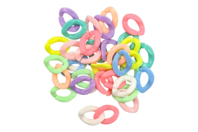 Set de 36 abalorios cadenas pastel  - Abalorios Acrílicos - 10doigts.fr