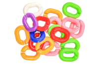 Bright Large Mesh Acrylic Beads - 40 pcs - 1 - Acrylic Beads - 10doigts.com - Acrylic Beads - 10doigts.fr