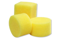 Round and Square Painting Sponges - 6 Pieces - 0 - Foam Stamps, Sponges - 10doigts.com - Foam Stamps, Sponges - 10doigts.fr