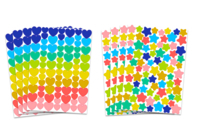 Stars and Hearts Stickers - 648 pcs - 1 - Heart Stickers - 10doigts.com - Heart Stickers - 10doigts.fr