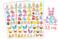 Easter Vichy Stickers - 106 pcs - 0 - Easter Stickers - 10doigts.com - Easter Stickers - 10doigts.fr