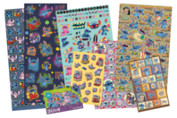 Mega Stitch Sticker Set - 1 - Fancy Stickers - 10doigts.com - Fancy Stickers - 10doigts.fr