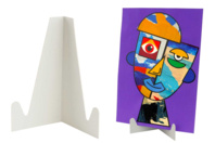 White Cardboard Easels - 6 Pieces - 1 - Easels for Children and Display Stands - 10doigts.com - Easels for Children and Display Stands - 10doigts.fr