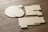 Natural Wood Trays - 1 - Wooden Shapes - 10doigts.com - Wooden Shapes - 10doigts.fr