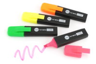 Fluorescent Highlighters - 4 Colors - 1 - Bullet Journal, Planner - 10doigts.com - Bullet Journal, Planner - 10doigts.fr