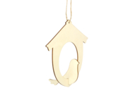 Hanging Decorations "Birdhouse and Bird" - 6 Pieces - 1 - Hanging Decorations and Wall Decor - 10doigts.com - Hanging Decorations and Wall Decor - 10doigts.fr
