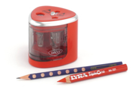 Electric Sharpener - 2 Holes - 1 - Drawing Accessories - 10doigts.com - Drawing Accessories: Essential Tools for Young Artists - 10doigts.fr