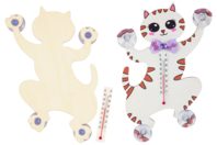 Cat Thermometers - 4 Pieces - 1 - Animal and Nature Kits - 10doigts.com - Kits de naturaleza y fauna: construye tu mini selva en casa. - 10doigts.fr