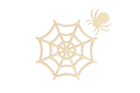 Wooden Spider Web - 1 - Halloween Decoration Stands - 10doigts.com - Halloween Decoration Stands - 10doigts.fr