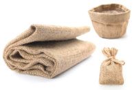Natural Jute Fabric - 100 x 125 cm - 1 - Jute Fabric - Textiles - 10doigts.com - Jute Fabric - Textiles - 10doigts.fr