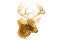 Cardboard Deer Head Trophy Kit - 1 - Cardboard Decorations - 10doigts.com - Cardboard Decorations - 10doigts.fr