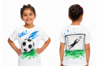 tshirt foot - Algodón, lino - Textiles - 10doigts.fr