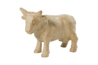 Paper Mâché Cow 13 cm - 1 - Cardboard Animals - 10doigts.com - Cardboard Animals - 10doigts.fr
