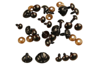 Eyes and Nose for Plush Toys - 12 Pieces - 1 - Googly Eyes - 10doigts.com - Googly Eyes - 10doigts.fr