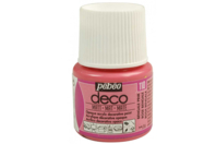 Acrílica deco mate, 45 ml - Rosa Bengale - Pintura acrílica mate - 10doigts.fr