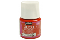Acrílica déco mate, 45 ml - Rojo - Pintura acrílica mate - 10doigts.fr