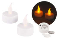 LED Electric Candles - 2 Pieces - Lighting Articles, String Lights and LED Candles - 10doigts.fr