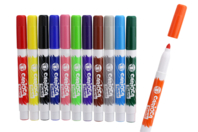 Textile Markers, Assorted Colors - 12 Markers - Fabric Markers - 10doigts.fr
