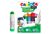 Solid gouache sticks for textiles - 10 colors - Fabric Paint - 10doigts.fr