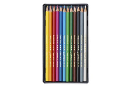 12 Swisscolor Colored Pencils - Fusains, sanguines & craies – 10doigts.fr