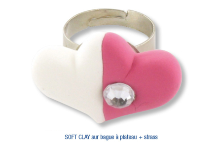 Decorated Ring with SOFT CLAY Modeling Dough - 0 - Mother's Day Crafts - 10doigts.com - Mother's Day Crafts – 10doigts.fr