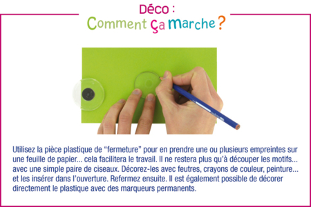 Transparent Plastic Magnets - 3 - DIY Home Decor Crafts - 10doigts.com - Handicrafts Home Decor DIY – 10doigts.fr