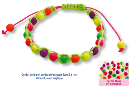 Shamballa bracelet with round beads - 0 - Shamballa Bracelet - 10doigts.com - Shamballa Bracelet – 10doigts.fr