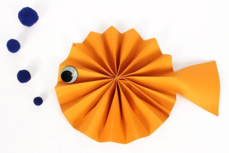 Pez de papel - Actividades manuales animales: nuestras ideas creativas para los niños – 10doigts.fr