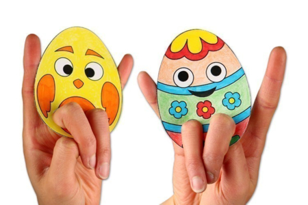 Finger Puppets - Easter - 0 - DIY Easter Crafts - 10doigts.com - DIY Easter Crafts – 10doigts.fr