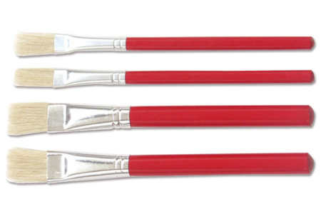 Glue and Varnish Brushes - 4 Pieces - 0 - Adhesive Accessories - 10doigts.com - Adhesive Accessories – 10doigts.fr