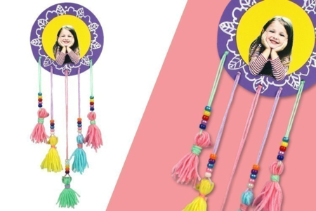 Kit atrapasueños fácil para niños - Actividades manuales para fabricar móviles y atrapasueños – 10doigts.fr