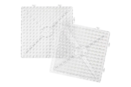 2 placas perlas maxi  - Abalorios para planchar 1 cm – 10doigts.fr
