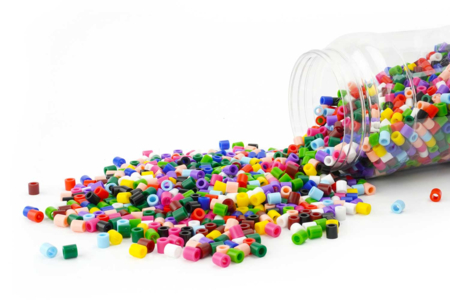 XXL Ironing Beads in Bright Colors - 2000 Beads - 3 - 1 cm Fuse Beads - 10doigts.com - 1 cm Fuse Beads – 10doigts.fr