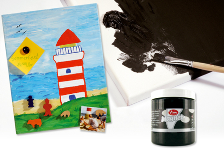 Black Magnetic Paint - 250 ml - 2 - Magnetic Paint - 10doigts.com - Magnetic Paint – 10doigts.fr