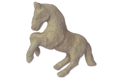 Caballo de papel maché 12 cm - 10doigts.fr