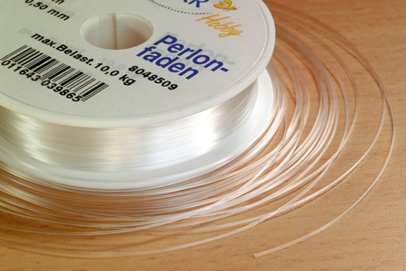 Hilo de nylon elástico transparente - Hilo nylon – 10doigts.fr