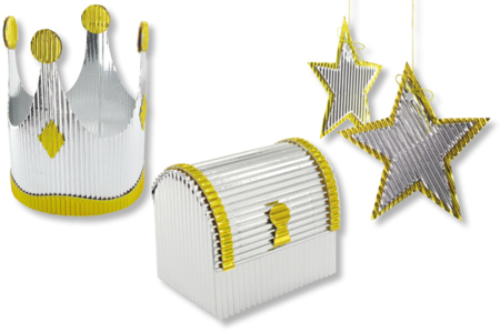 Corrugated Cardboard Rolls - Choose Your Colors - 7 - Corrugated cardboard - 10doigts.com - Corrugated cardboard – 10doigts.fr