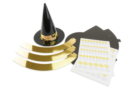 4 sombreros de bruja  - Bols de caramel de Halloween – 10doigts.fr