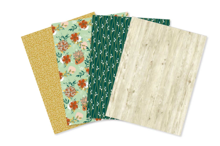 4 hojas "Foil" - Papel DECOPATCH – 10doigts.fr
