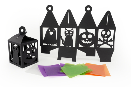 4 Linternas de halloween - Kits creativos de Halloween – 10doigts.fr