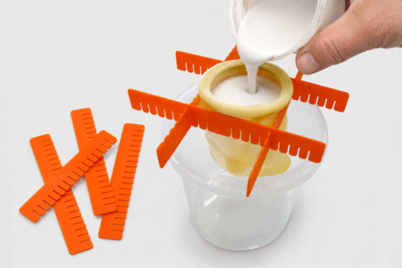 4 latex mold support brackets. - Modeling Tools – 10doigts.fr