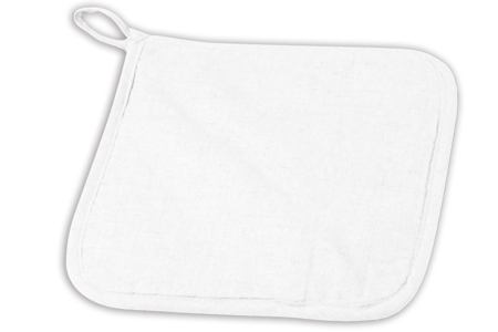 White Cotton Oven Glove with Quilted Stitching - 7 - Cotton, Linen - Textiles - 10doigts.com - Cotton, Linen - Textiles – 10doigts.fr
