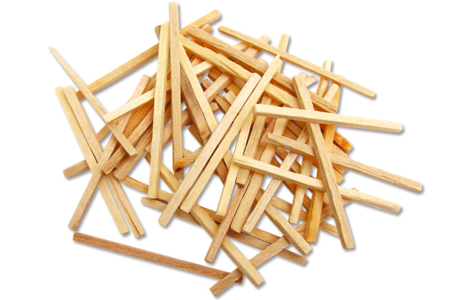 Wooden Matches - 500 Pieces - 2 - Wooden Accessories - 10doigts.com - Wooden Accessories – 10doigts.fr