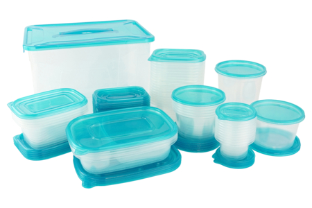 50 cajas de almacenamiento - Plástico Transparente – 10doigts.fr