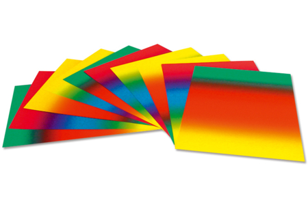 Cartas de rascar arco iris - Papel efecto y materia – 10doigts.fr