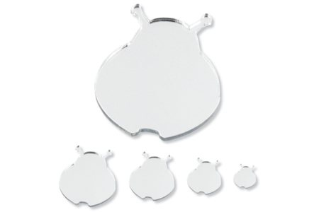 Ladybug Adhesive Mirrors - 8 Pieces - 0 - Adhesive Mirrors - 10doigts.com - Adhesive Mirrors – 10doigts.fr