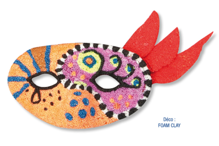 Gabarit pour créer des masques ou des loups - Molds for plaster, soap, concrete ... – 10doigts.fr